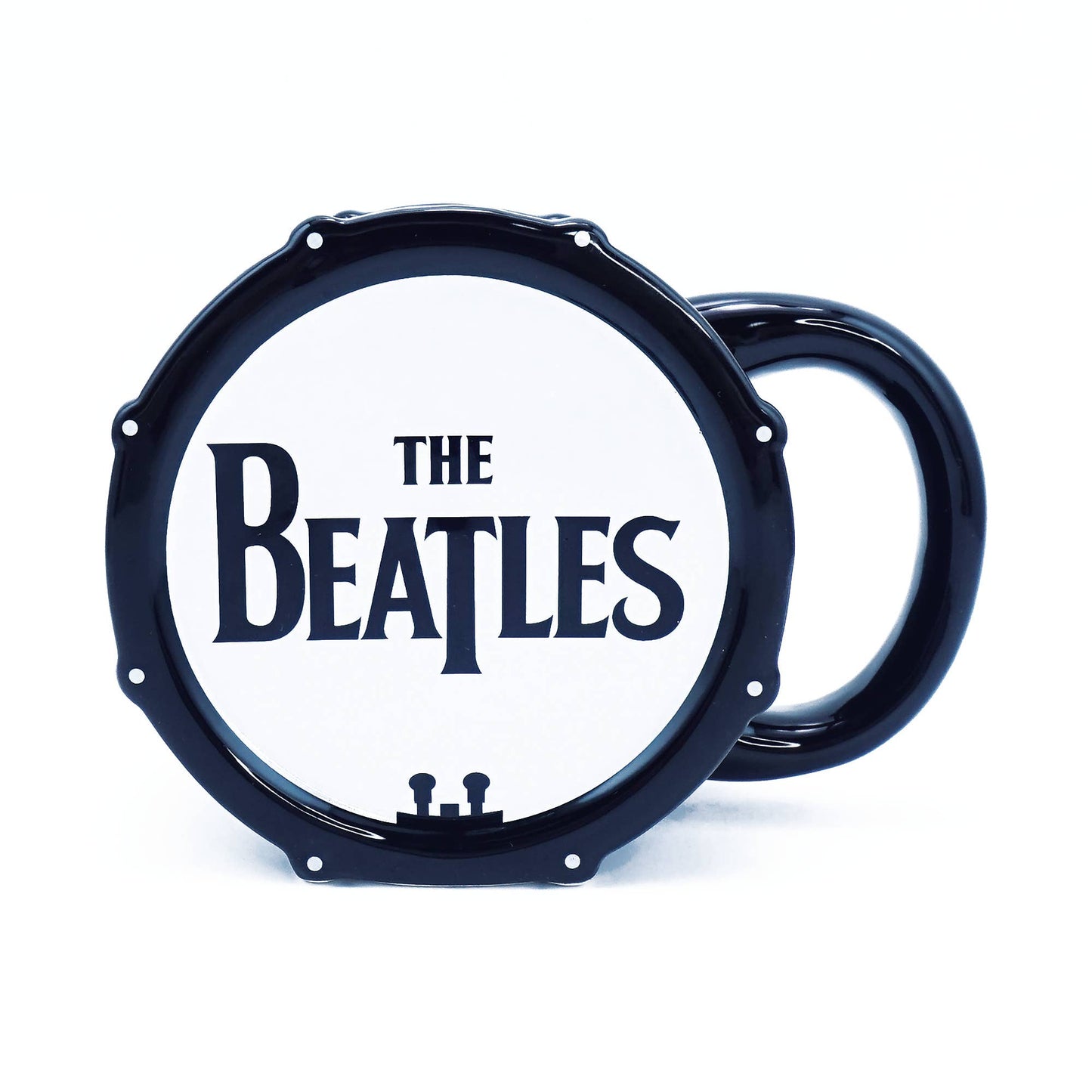 Ceramic Shaped Drum Mug The Beatles Logo