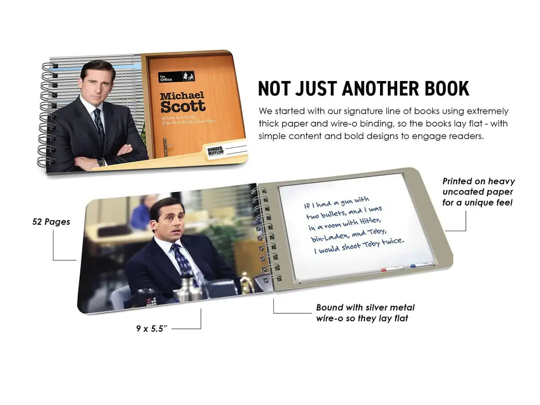 The Office: Michael Scott Quote Book (Official Merchandise)