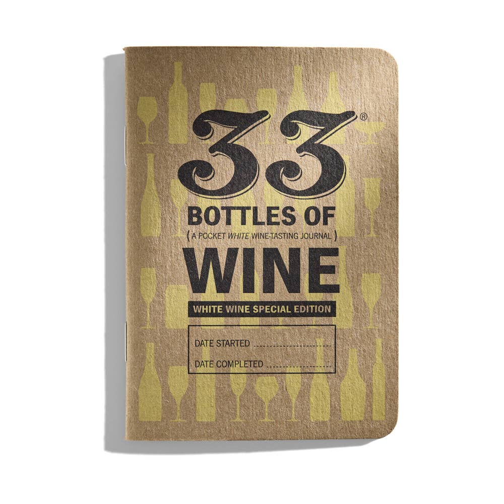 33 Bottles Of White Wine  Notebook- Mothers Day Gifts