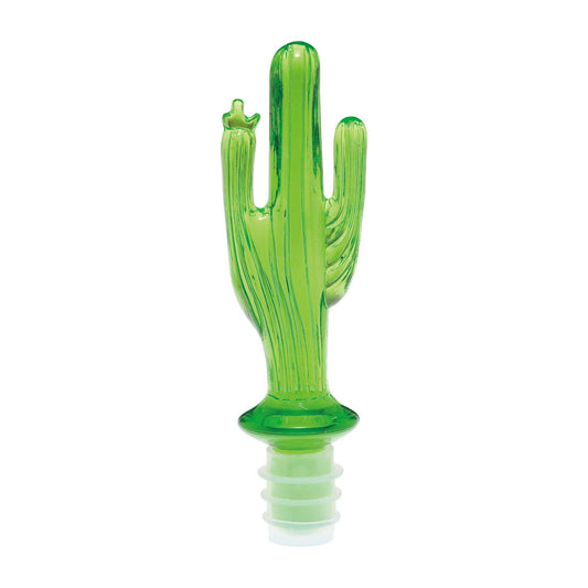 Cactus Acrylic Plastic Wine Bottle Stopper