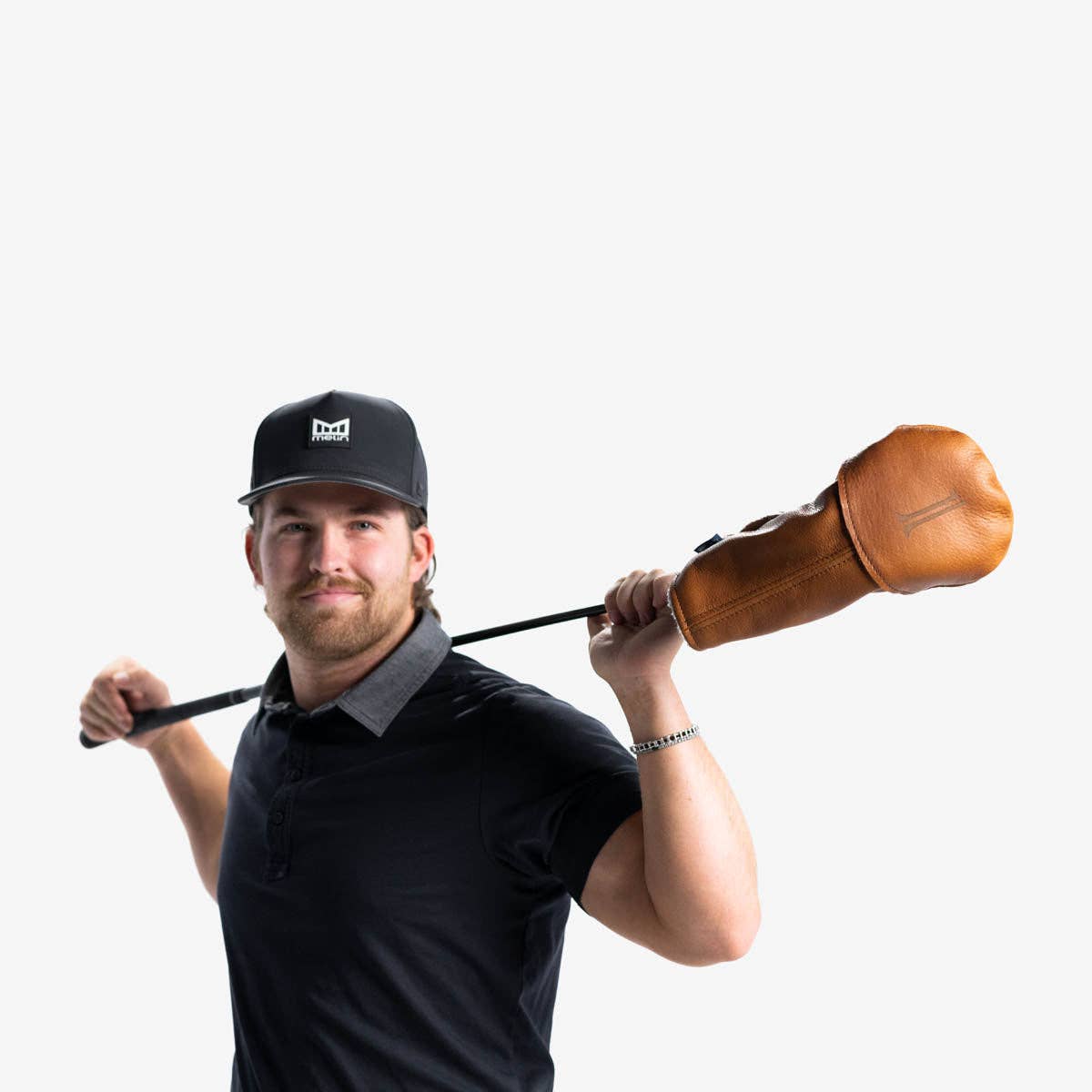 Leather Golf Club Covers: Saddle / Driver