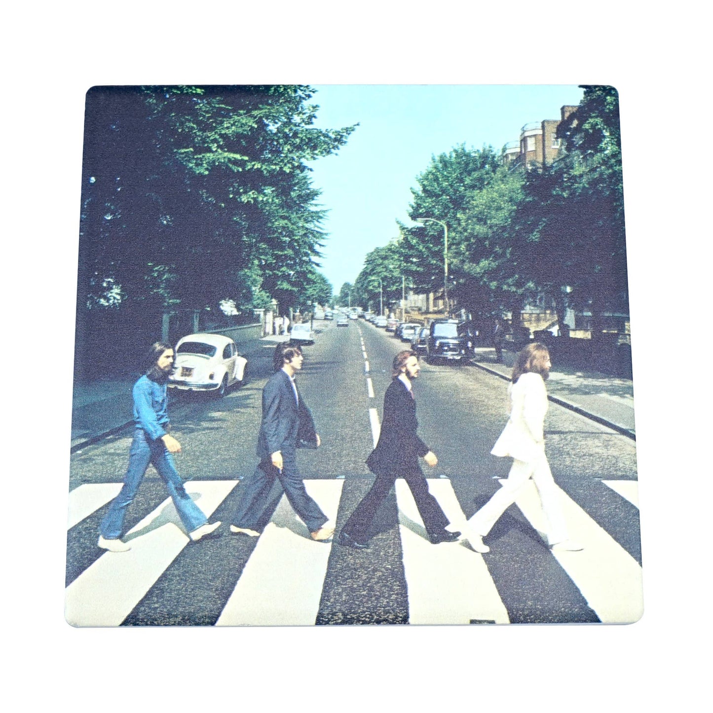 Ceramic Coaster The Beatles Abbey Road Album Cover