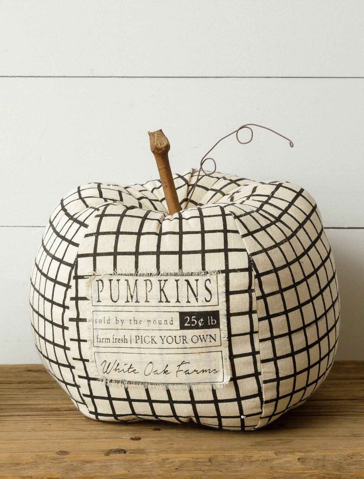 Window Pane Check Pumpkin With Patch (PC)